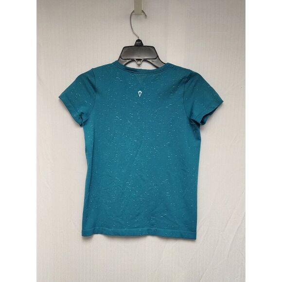 Lululemon Ivivva Short & Long Sleeve Blue Active Top M/10 - Picture 3 of 5